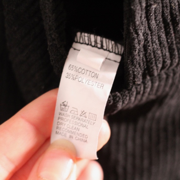 SOLD ZAFUL Dual Pockets Corduroy Pinafore Romper - Picture 11 of 13